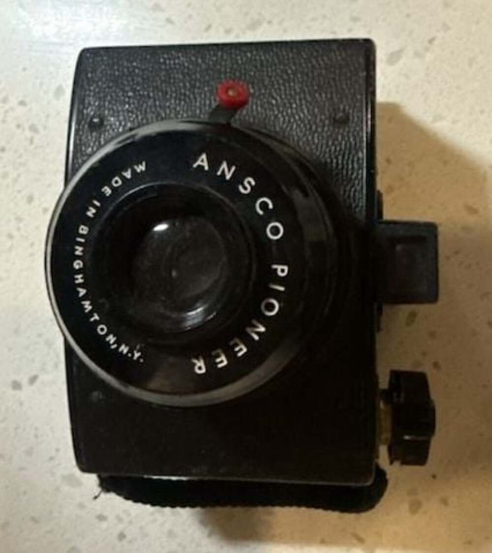 Vintage Ansco Pioneer Box Camera Made in USA PB20 Film 1940s Binghamton NY